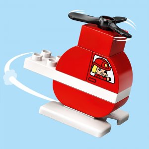 LEGO Duplo Helikopter strażacki i radiowóz (10957) 6