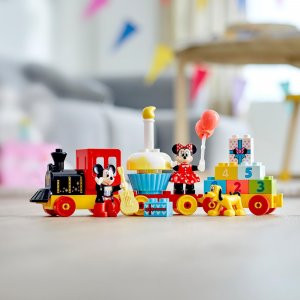 LEGO Duplo Disney Urodzinowy pociąg myszek Miki i Minnie (10941) 2