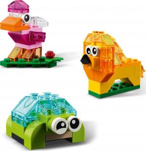 LEGO Classic Kreatywne przezroczyste klocki (11013) 10