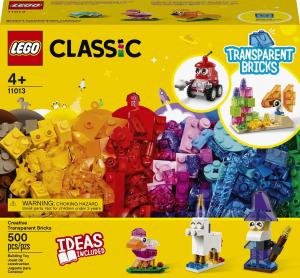 LEGO Classic Kreatywne przezroczyste klocki (11013) 1