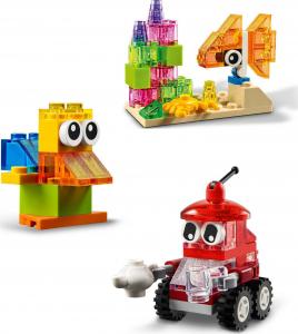 LEGO Classic Kreatywne przezroczyste klocki (11013) 12