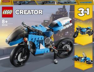 LEGO Creator Supermotocykl (31114) 1