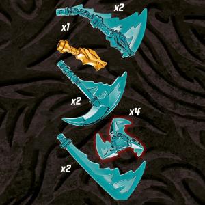 LEGO Ninjago Epicki zestaw bojowy - Zane kontra Nindroid (71731) 13