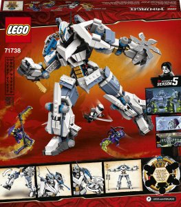 LEGO Ninjago Starcie tytanów Mech (71738) 9