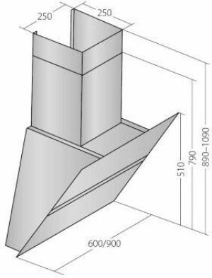 Okap Akpo WK-9 VENUS 60 BIAŁY 2