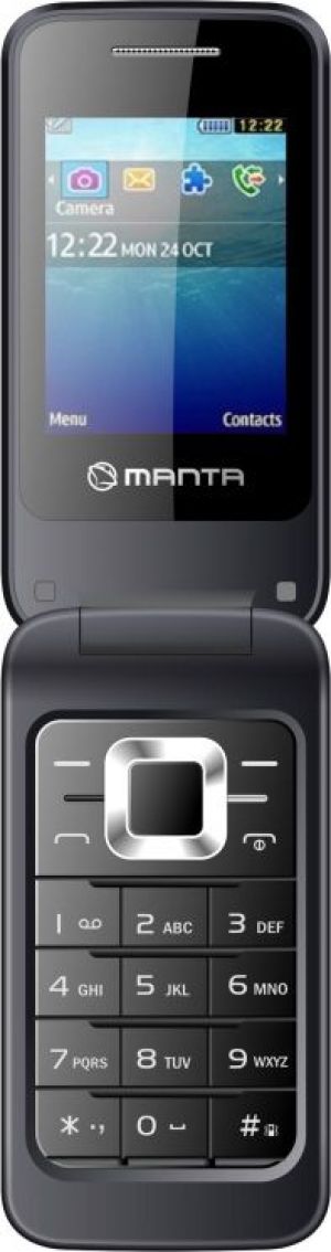 Telefon komórkowy Manta TEL2405, czarny 1
