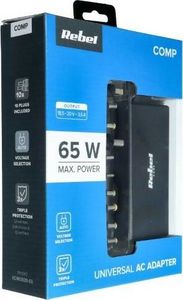 Zasilacz do laptopa Rebel Comp 65 W, 3.2 A, 20 V (KOM0939-65) 2