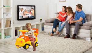 MalPlay Jeździk Hipcio Pomarańczowy 2