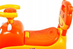 MalPlay Jeździk Hipcio Pomarańczowy 9