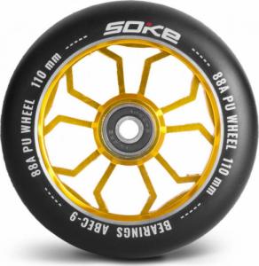 Soke Kółka do hulajnogi 110 mm złote 2 szt. 2