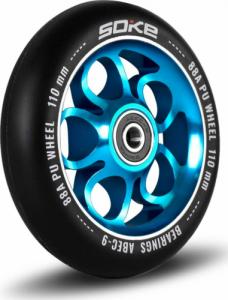 Soke Kółka do hulajnogi 110 mm niebieskie 2 szt. 4