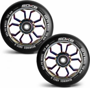 Soke Kółka do hulajnogi 110 mm rainbow 2 szt. 5