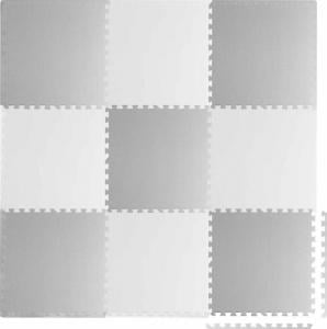 Ricokids Piankowa mata puzzle biało-szara 60 x 60 cm 9 szt. 1