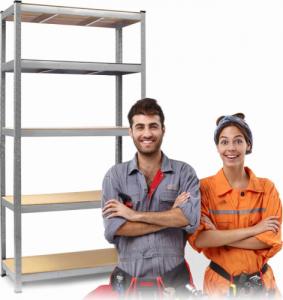 Humberg Regał metalowy magazynowy 205x120x45 (4850) 4