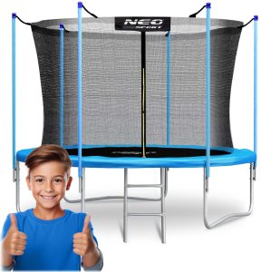 Trampolina ogrodowa Neo-Sport NS-06W181 z siatką wewnętrzną 6 FT 183 cm 13