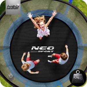 Trampolina ogrodowa Neo-Sport NS-06W181 z siatką wewnętrzną 6 FT 183 cm 3