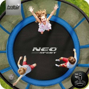 Trampolina ogrodowa Neo-Sport NS-10Z181 z siatką zewnętrzną 10 FT 312 cm 3