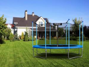 Trampolina ogrodowa Neo-Sport NS-13W181 z siatką wewnętrzną 13.5 FT 404 cm 6