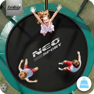 Trampolina ogrodowa Neo-Sport NS-12C181 z siatką wewnętrzną 12.5 FT 374 cm 7