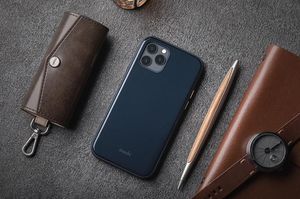 Moshi Etui Moshi iGlaze Apple iPhone 12 Pro Max (system SnapTo) (Midnight Blue) 6