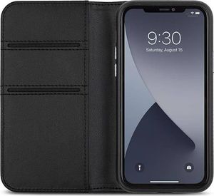 Moshi Etui Moshi Overture 2w1 Apple iPhone 12 mini z kieszeniami na karty + stand up (system SnapTo) (Jet Black) 4