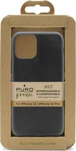 Puro Ekologiczne etui PURO Green Recycled Eco-friendly Cover Apple iPhone 12/12 Pro (czarny) 3
