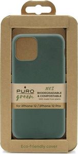 Puro Ekologiczne etui PURO Green Recycled Eco-friendly Cover Apple iPhone 12/12 Pro (zielony) 3