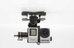 Gimbal DJI Phantom 2 + Gimbal H4-3D 4