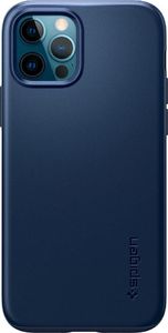 Spigen Etui Spigen Thin Fit Apple iPhone 12/12 Pro Navy Blue 2