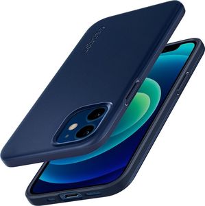 Spigen Etui Spigen Thin Fit Apple iPhone 12 mini Navy Blue 3