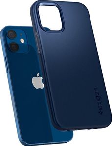 Spigen Etui Spigen Thin Fit Apple iPhone 12 mini Navy Blue 4