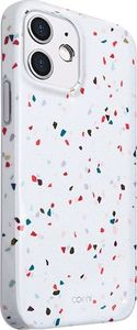 Uniq UNIQ etui Coehl Terrazzo Apple iPhone 12 mini biały/natural white 2