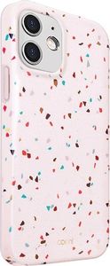 Uniq UNIQ etui Coehl Terrazzo Apple iPhone 12 mini różowy/blush pink 2
