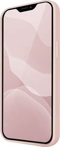 Uniq UNIQ etui Lino Hue Apple iPhone 12 mini różowy/blush pink Antimicrobial 3