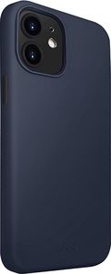 Uniq UNIQ etui Lino Hue Apple iPhone 12 mini niebieski/marine blue Antimicrobial 2