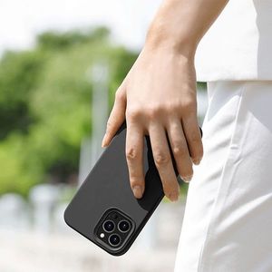 Uniq UNIQ etui Lino Hue Apple iPhone 12 mini czarny/ink black Antimicrobial 6