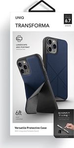 Uniq UNIQ etui Transforma Apple iPhone 12 Pro Max niebieski/electric blue 7