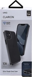 Uniq UNIQ etui Clarion Apple iPhone 12 mini czarny/vapour smoke Antimicrobial 4
