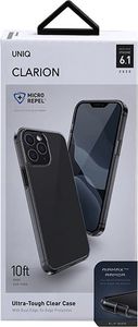 Uniq UNIQ etui Clarion Apple iPhone 12/12 Pro czarny/vapour smoke Antimicrobial 6