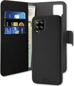 Puro PURO Wallet Detachable - Etui 2w1 Samsung Galaxy A42 5G (czarny) 2