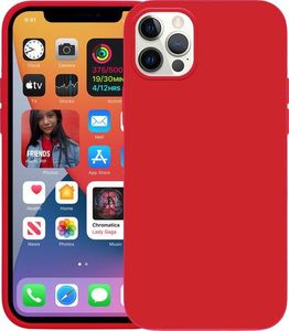 Crong Crong Color Cover - Etui iPhone 12 Pro Max (czerwony) 2