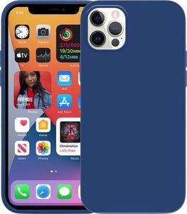 Crong Crong Color Cover - Etui iPhone 12 Pro Max (granatowy) 2