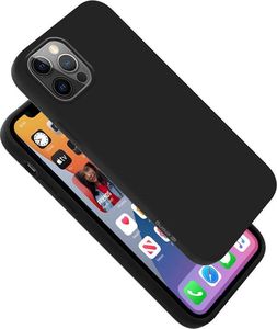 Crong Crong Color Cover - Etui iPhone 12 Pro Max (czarny) 6