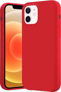 Crong Crong Color Cover - Etui iPhone 12 / iPhone 12 Pro (czerwony) 3