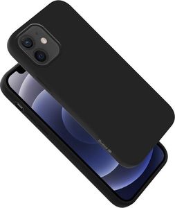 Crong Crong Color Cover - Etui iPhone 12 Mini (czarny) 6