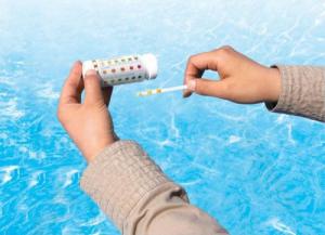 Bestway Tester zasadowości wody i chloru 3w1 50 szt. (58142) 3