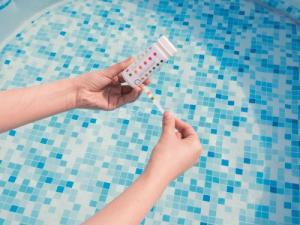 Bestway Tester zasadowości wody i chloru 3w1 50 szt. (58142) 5