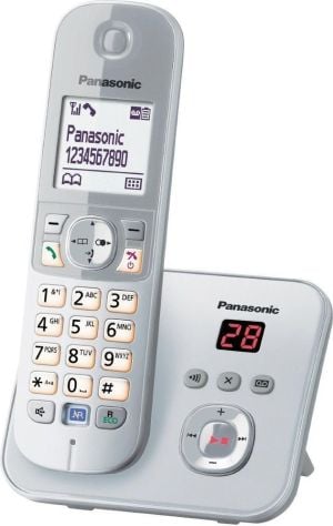 Telefon stacjonarny Panasonic Szary 1
