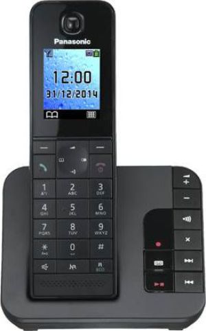 Telefon stacjonarny Panasonic KX-TGH220GB SZ black (1338690EG716677) 1