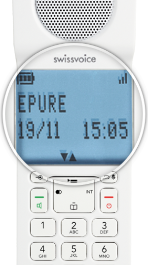 Telefon stacjonarny Swissvoice ePure 2 white (20407219) 2